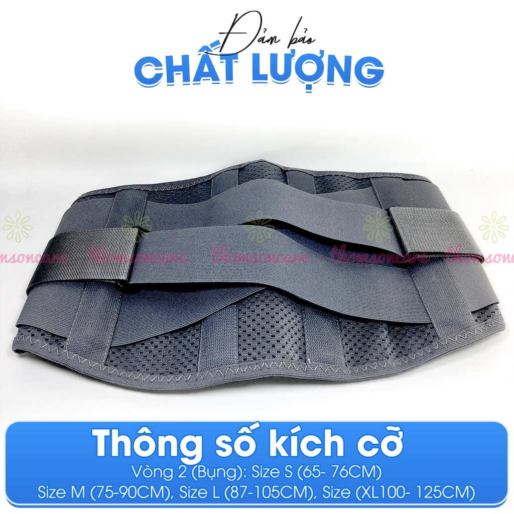 Đai cột sống Maxola - Đai lưng giảm đau mỏi, phòng thoát vị đĩa đệm