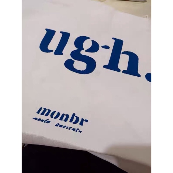 TÚI TOTE CHỮ UGH PHONG CÁCH HÀN QUỐC