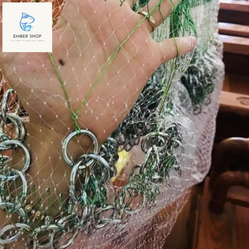 NHIỀU KHÁCH ƯU CHUỘNG SHOP NHẬP NHIỀU - GIÁ GIẢM SÂU - HÀNG HOT - CHẤT LƯỢNG -Chài cước xích bắt cá cao cấp bung 6m-8m