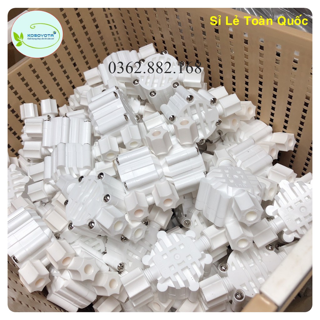 Van Cơ 4 Cửa Cho Máy Lọc Nước Ro, Hàng Chính Hãng, Nhựa Nguyên Sinh Siêu Bền