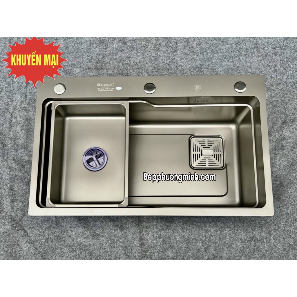 Chậu rửa bát 1 hố Kagol KNB7546