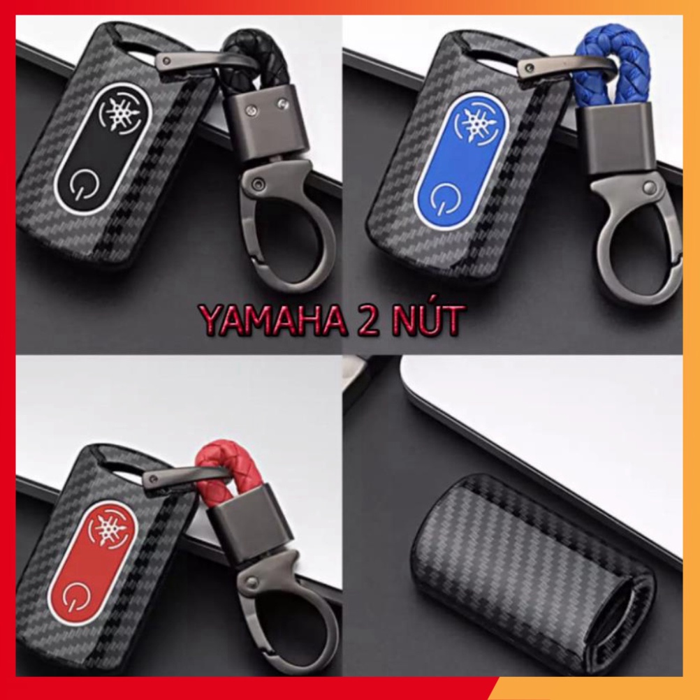 Bọc Chìa Khóa Smartkey Yamaha như NVX, Exciter, Janus Ốp Carbon (Ảnh sp thật)