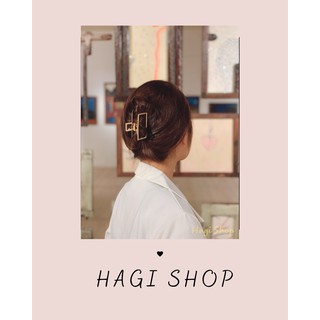 Kẹp tóc nữ phong cách Hàn Quốc dịu dàng hình chữ nhật