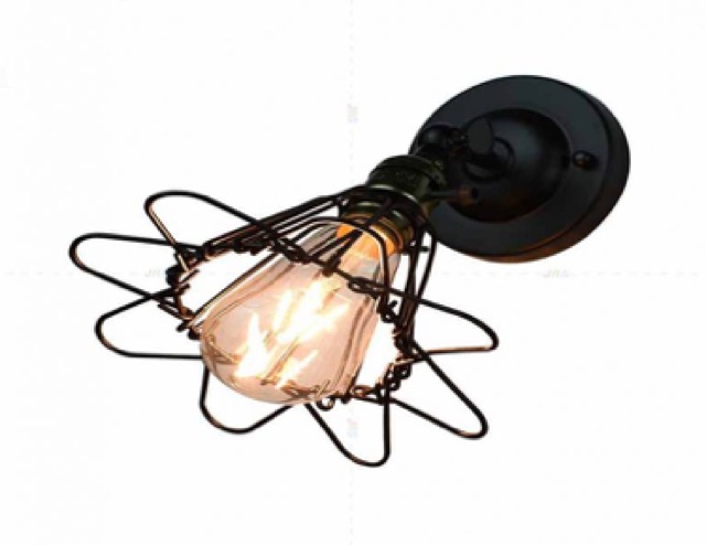 Đèn treo tường hình bông hoa độc đáo trang trí phòng khách