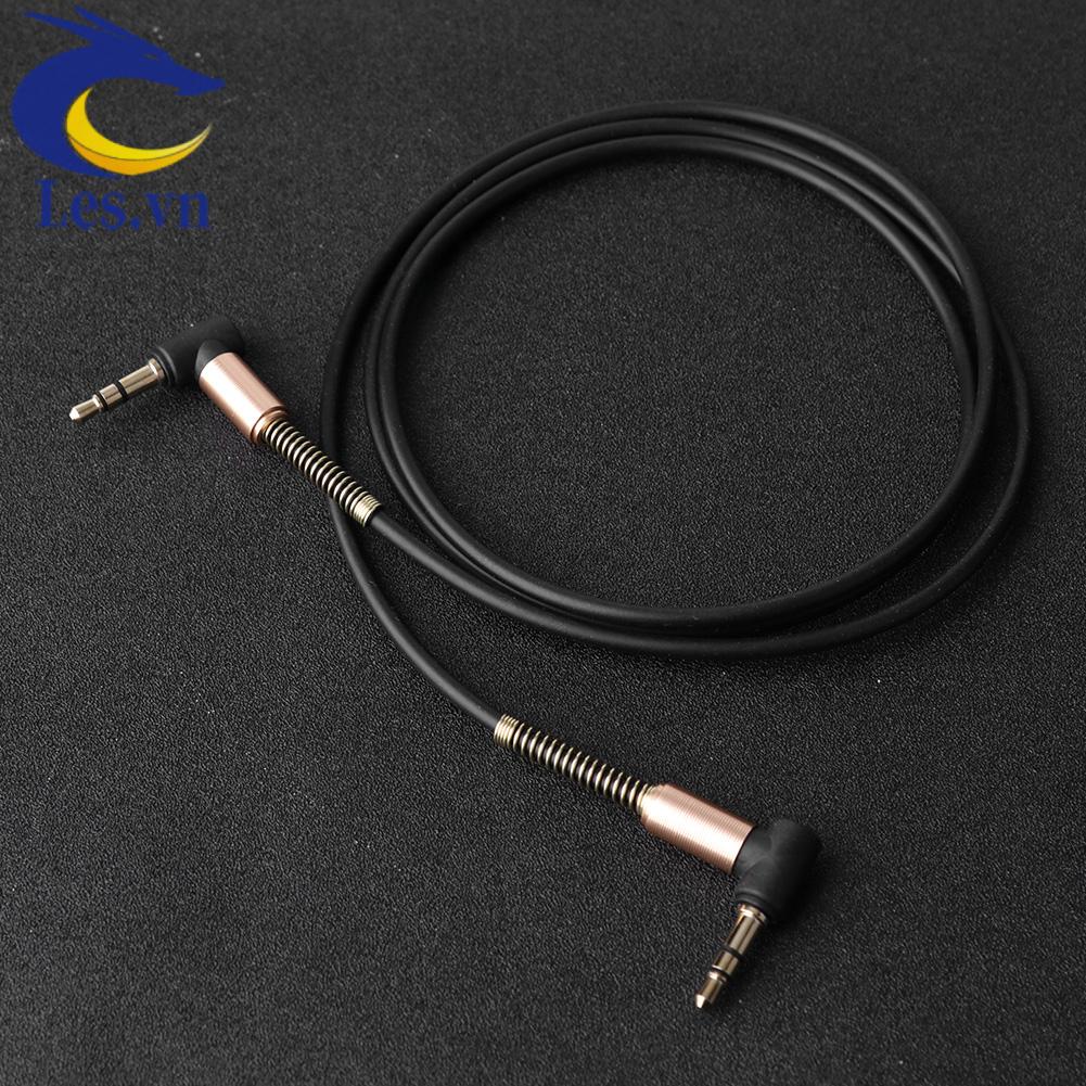Cáp Chuyển Đổi Âm Thanh Aux 90 Độ 3.5mm Sang 3.5mm Chuyên Dụng