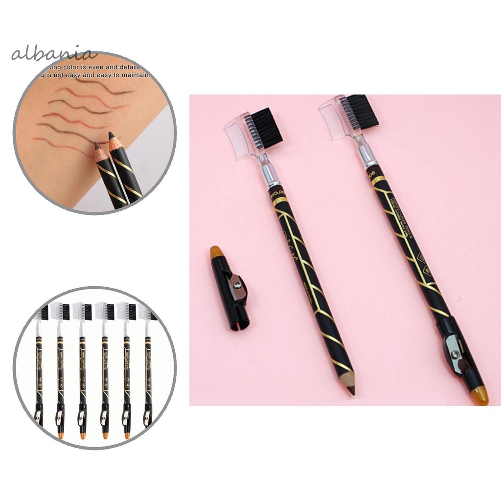 Bút kẻ mắt/lông mày hai đầu đa năng màu sắc đẹp mắt dành cho nữ | BigBuy360 - bigbuy360.vn