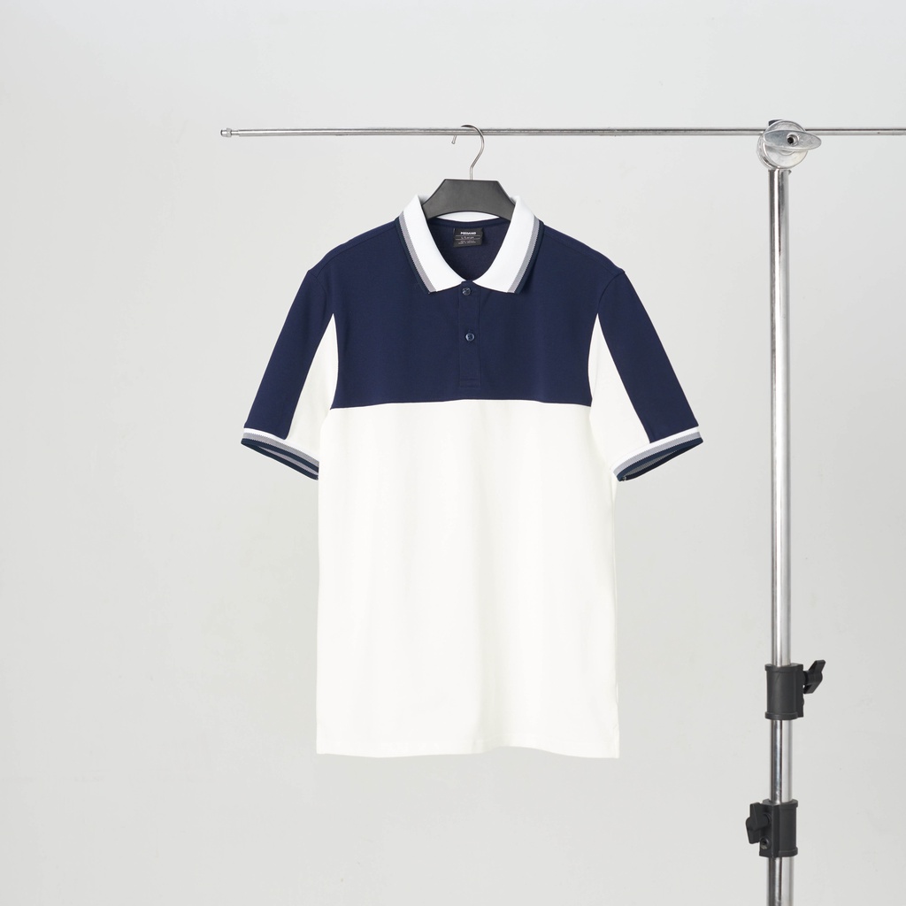 THELSTUDIOS Áo Polo Nam Form Slimfit Colour Block