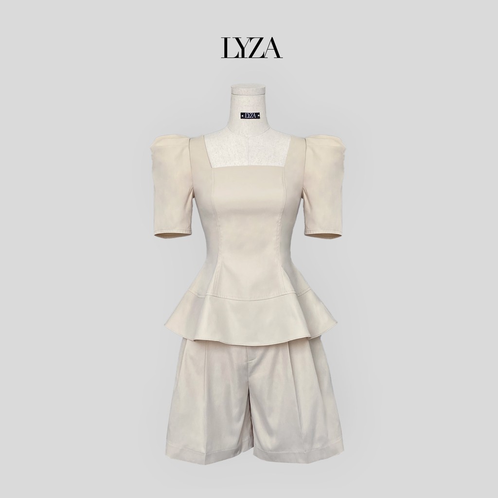 LYZA - Quần Shorts Kem
