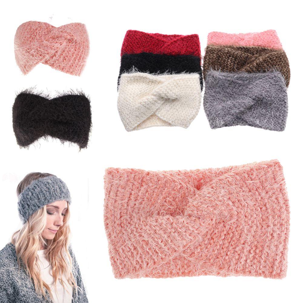 SUSANS Băng Đô Vải Nhung Lông Xù Xinh Xắn Ấm Áp Thời Trang Mùa Thu Đông