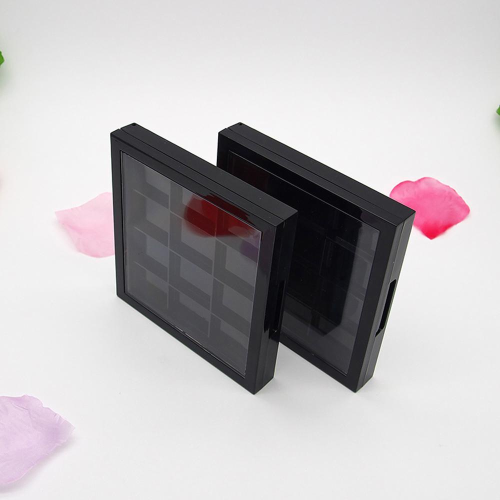 Hộp Đựng Phấn Mắt Rỗng 12 Ngăn Trong Suốt Chất Lượng Cao Cho Người Mới Bắt Đầu