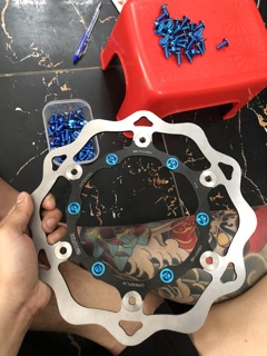 Ốc titan gr5 6ly răng nhiễn