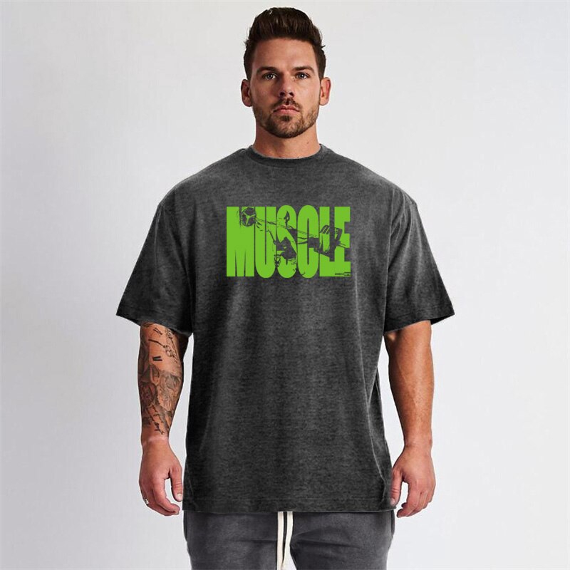 Áo thun bằng cotton tay ngắn màu trơn kiểu dáng ôm sát thời trang mùa hè thông thường cho nam 2019