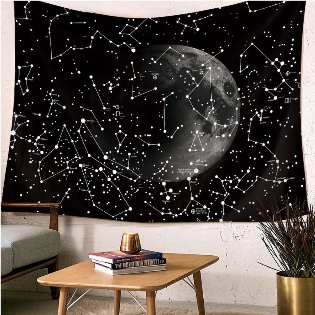 Vải treo trang trí tường Tapestry loại 1 (kt 130x150cm) Arata