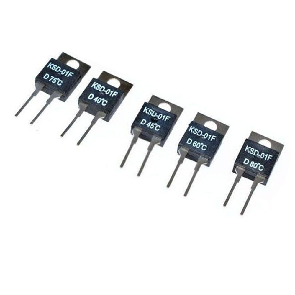 Set 4 Công Tắc Nhiệt Độ Cảm Ứng KSD-01F