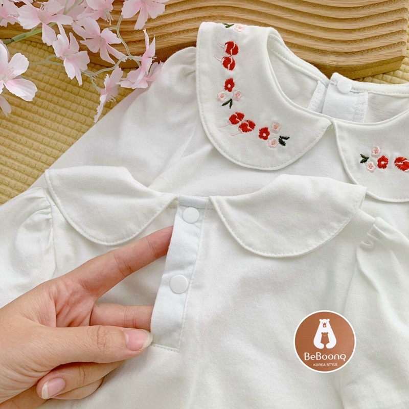 Áo thun coton bé gái chất lì đẹp sz 80-130