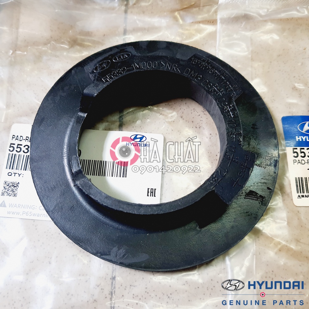 Cao su đệm dưới lò xo giảm xóc sau chính hãng Hyundai 🚘 Dùng cho Santafe, Tucson, Kona, Elantra ... 🎯 Nhập khẩu Hàn Quốc