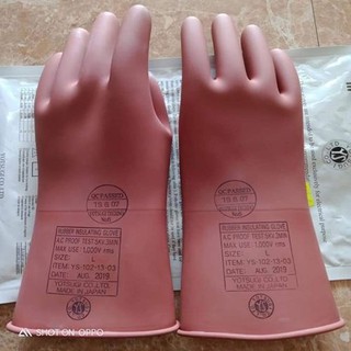 Găng Tay Cách Điện Hạ Thế 1000V YOTSUGI Nhật Bản