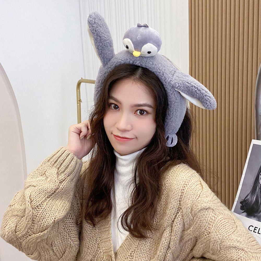 Chụp Tai Giữ Ấm Hình Chim Cánh Cụt Hoạt Hình