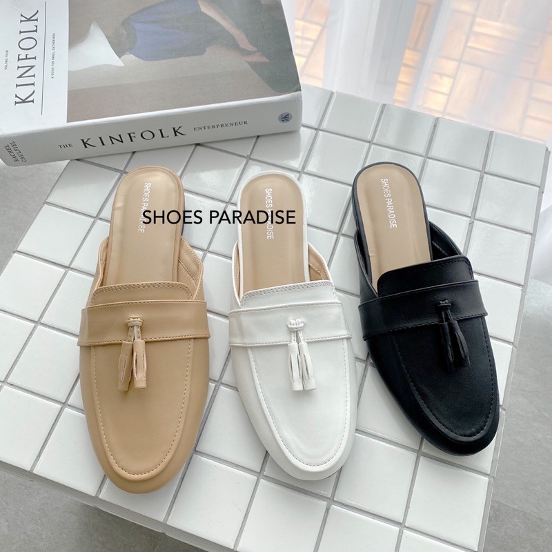 Dép Sục Bít Mũi Đế Thấp Shoes  Paradise, Giày Sục Nữ Thời Trang Sang  Chảnh dễ mang