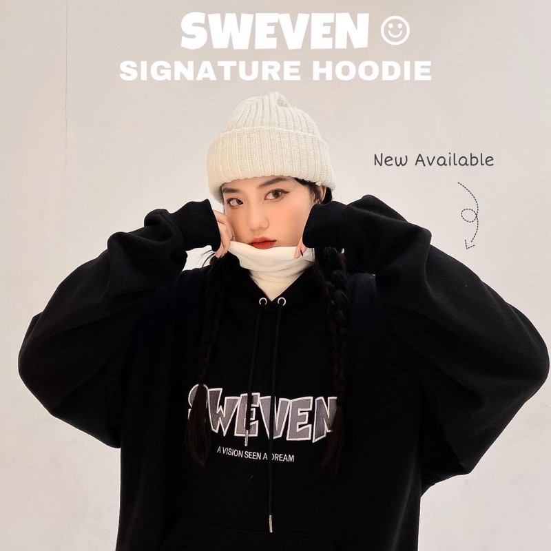 SWEVEN SIGNATURE HOODIE( Áo khoác nón ) | BigBuy360 - bigbuy360.vn