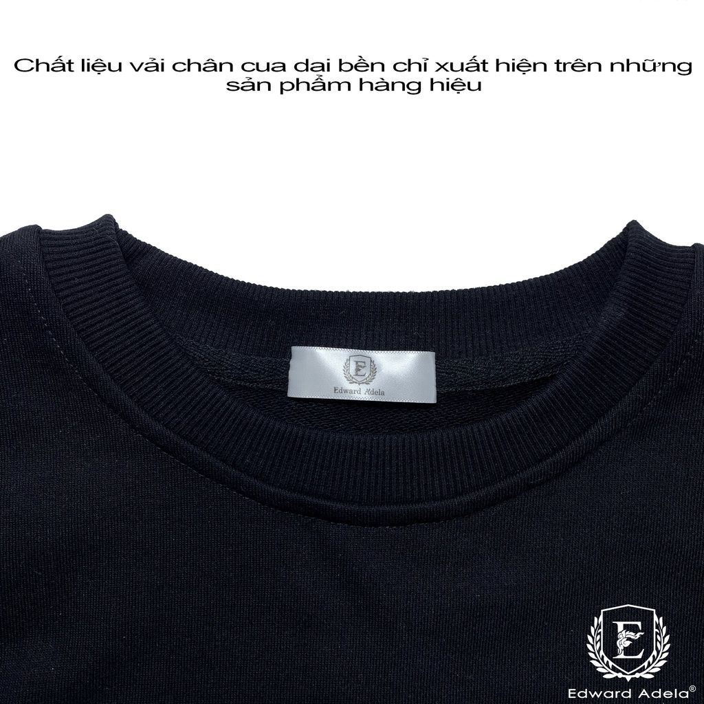 Áo sweater nỉ nam nữ EDWARADELA. Áo nỉ nam nữ dáng Oversize nam nữ chất liệu cao cấp ED93B | BigBuy360 - bigbuy360.vn