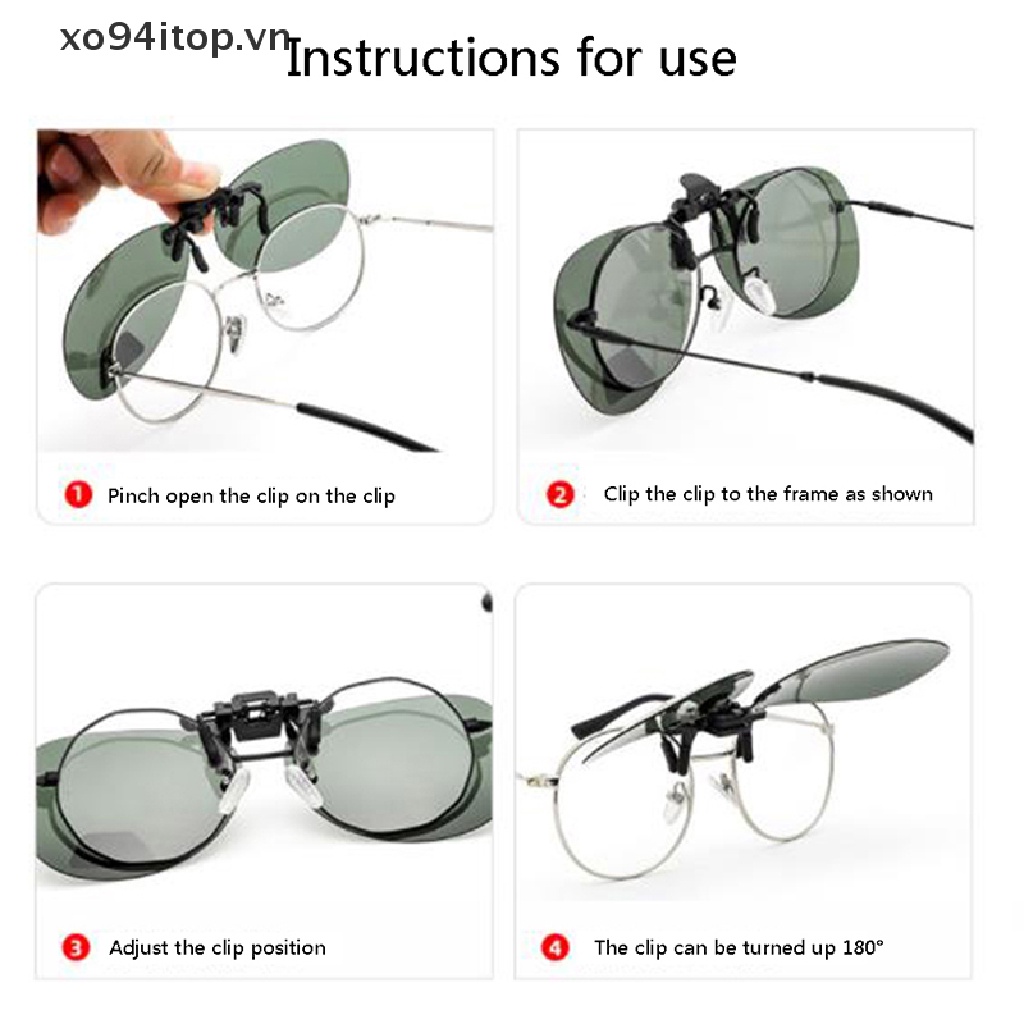 Kính Mát Phân Cực Chống Tia UVA UVB Dành Cho Nam Và Nữ