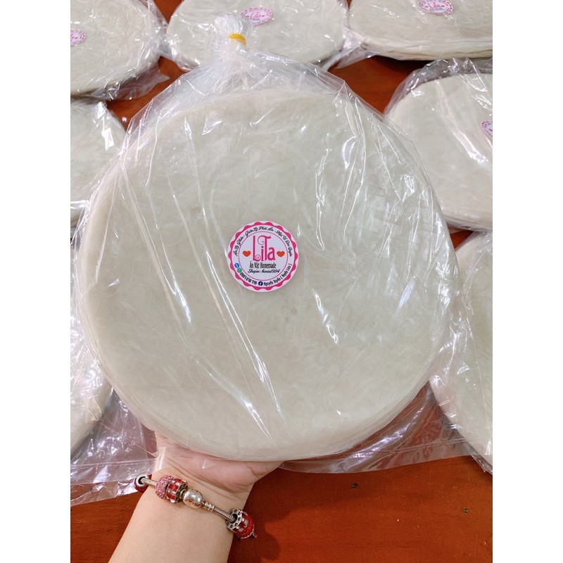 Bánh Tráng Phơi Sương Sạch 500gr ( hơn 40 cái. Bánh)