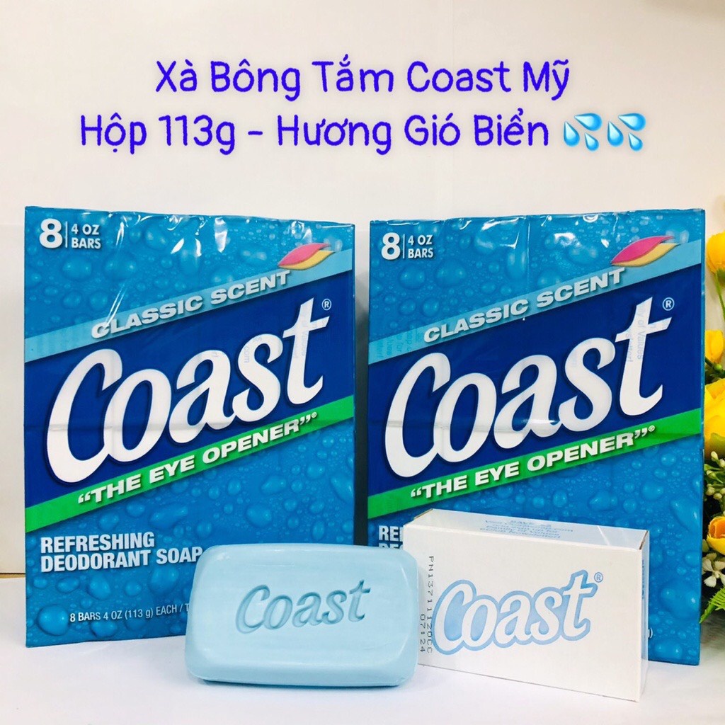 Xà phòng Coast Nhập Khẩu Cục 113gr Mỹ