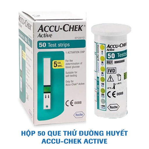 Que thử đường huyết active accu-chek - hộp 50 test - ảnh sản phẩm 5