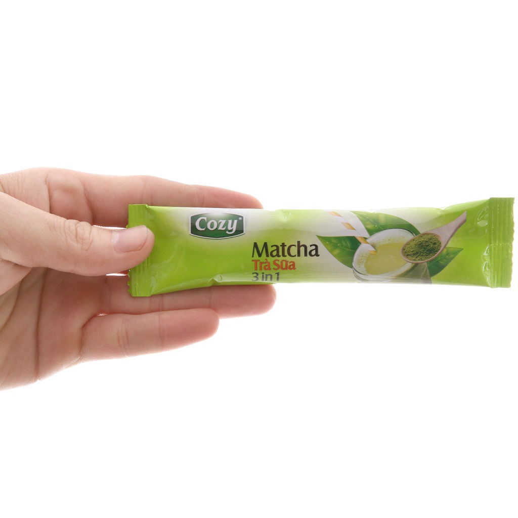 Trà Đào/ Trà Chanh/ Trà Sữa Matcha Cozy Ice Tea 270g (18 Gói)