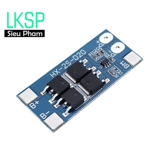 Mạch Bảo Vệ Pin 2S 7.4V 15A