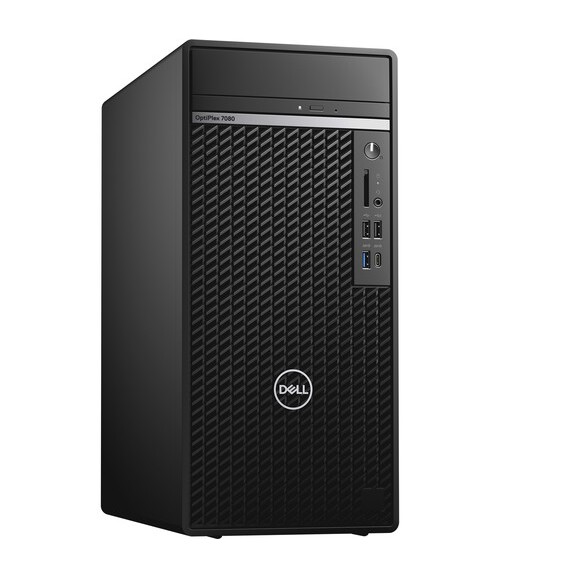 Máy tính để bàn Dell Optiplex 7080 MT/ i5-10500/ RAM 8GB/ SSD M.2 256GB/ KM636/Ubuntu - Hàng nhập khẩu