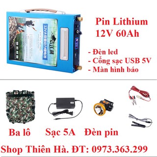 Pin Lithium 12V 60Ah