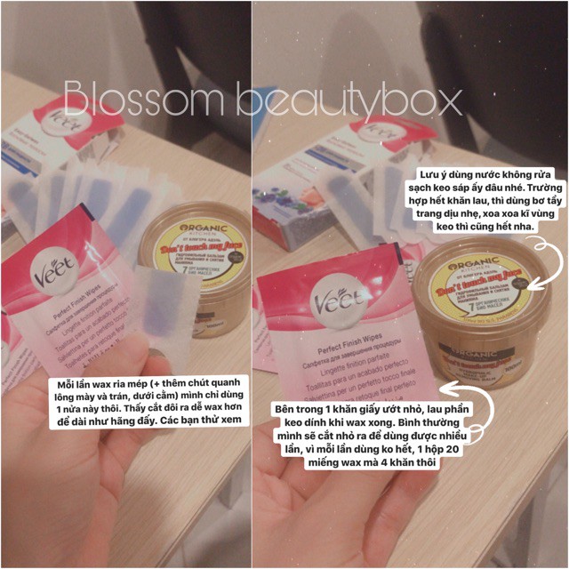 Wax VEET triệt lông mặt và tẩy ria mép bằng giấy hiệu quả | BigBuy360 - bigbuy360.vn