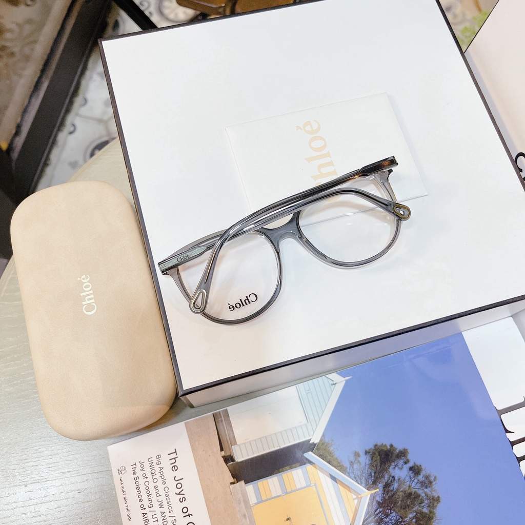 Gọng cận Chloe viền xám đen CE2719  dark grey