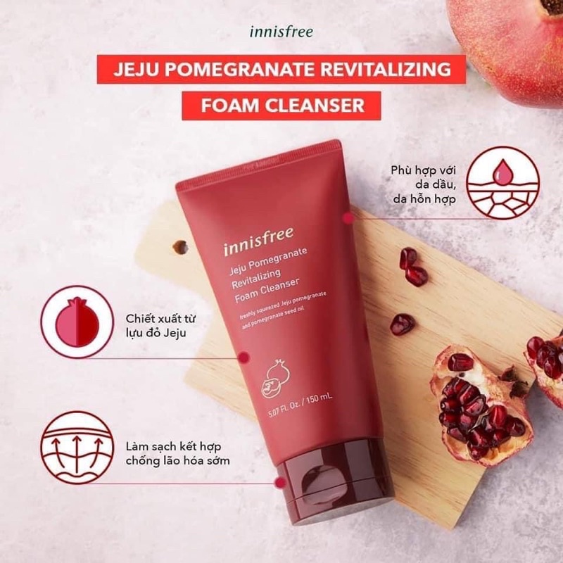 Sữa rửa mặt Innisfree các loại