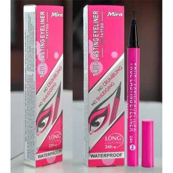 Bút kẻ mí mắt nước Mira True Lasting Eyeliner Cao cấp Hàn Quốc (Hồng)