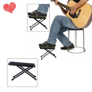 portable foldable adjustable guitar footstool footrest rest acoustic electric guitar parts