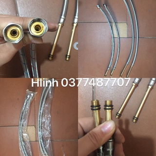 DÂY CẤP NƯỚC NÓNG LẠNH VÒI LAVABO 1 lỖ ,VÒI CHẬU RỬA BÁT