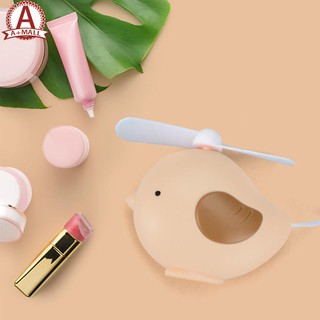 Quạt USB mini cầm tay hình chim dễ thương