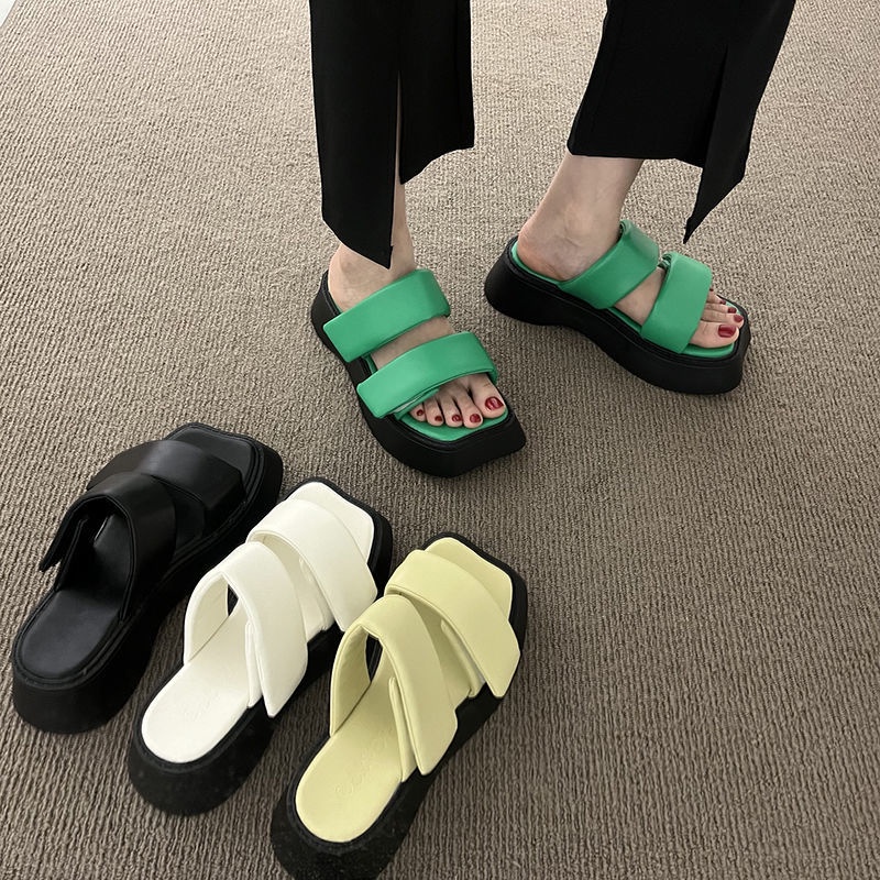 Dép Sandal Đế Dày Thời Trang Pháp Trẻ Trung