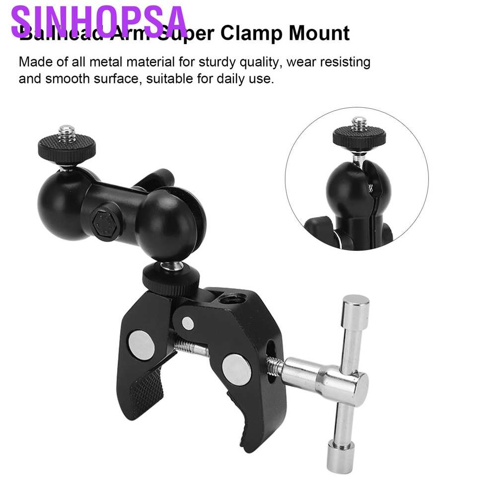 Phụ kiện kẹp máy ảnh đầu bi 1/4 3/8 | BigBuy360 - bigbuy360.vn