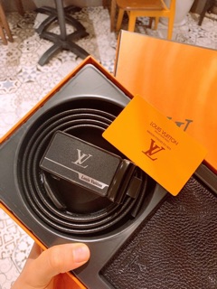 Combo thắt lưng và ví nam hiệu LV full box