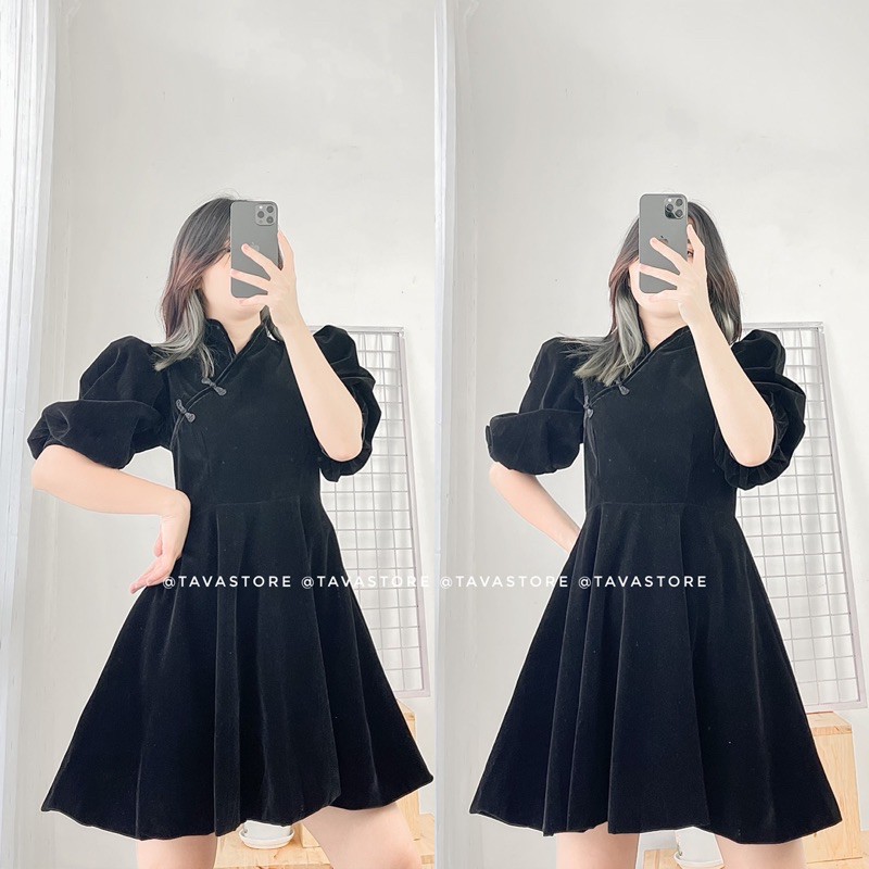 Đầm nhung tàu