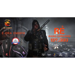Chuột chơi game E-Dra EMS610BK