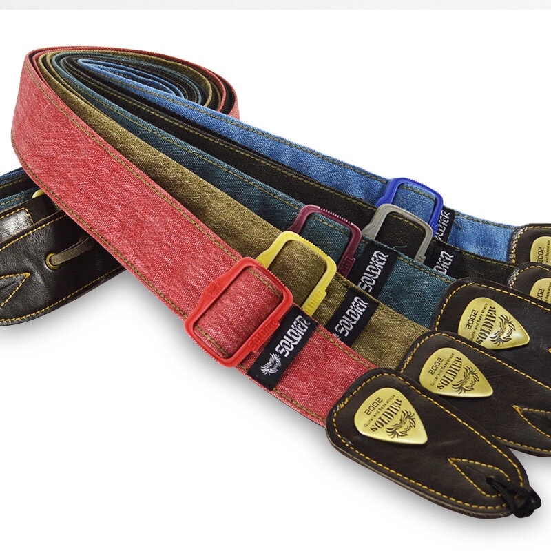 Dây Đeo Đàn Guitar Soldier cực dày dặn và đẹp