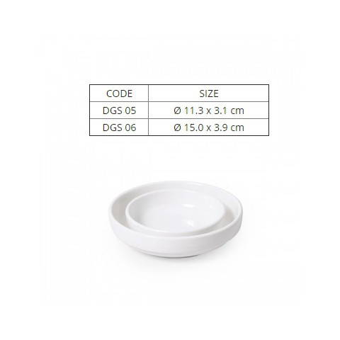 Dĩa Nhựa Gân Sâu Horeca Melamine