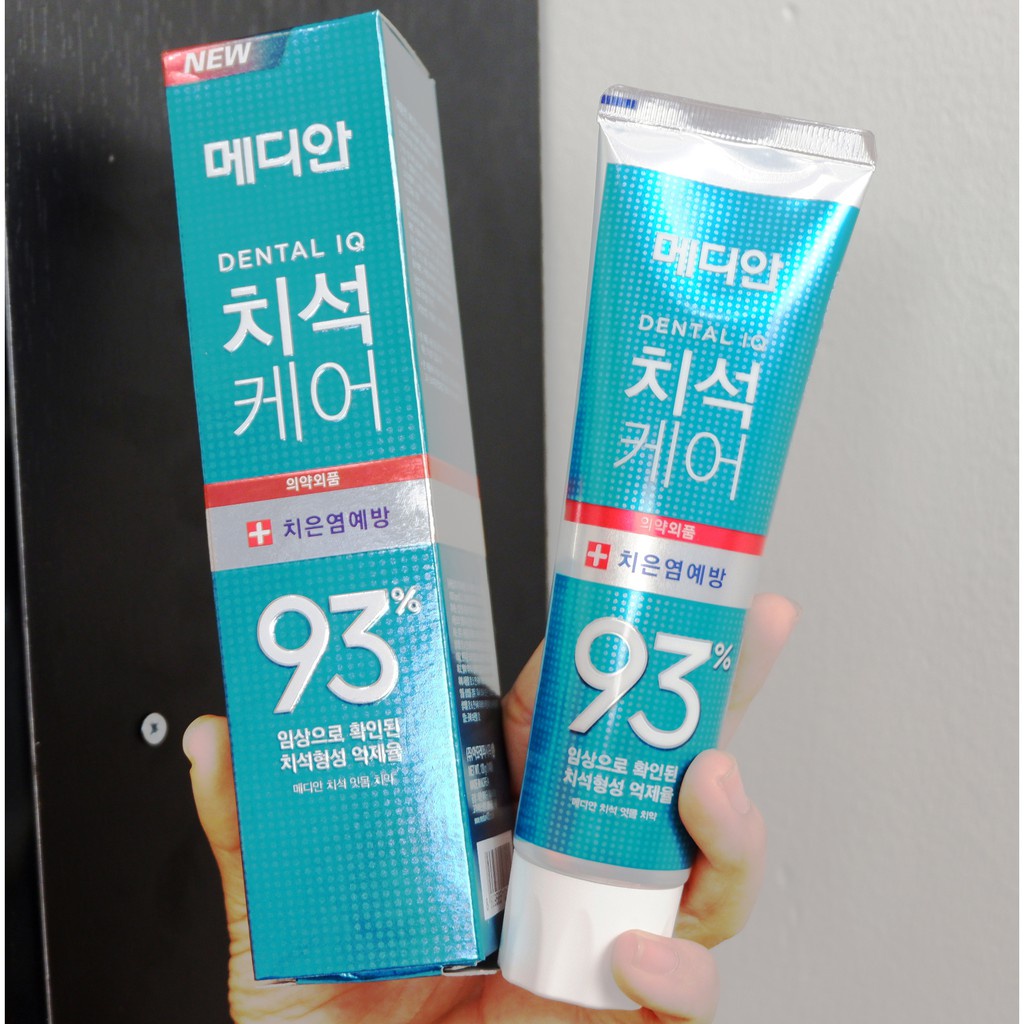 Kem đánh răng Hàn Quốc trắng răng MEDIAN DENTAL IQ 93% 120g