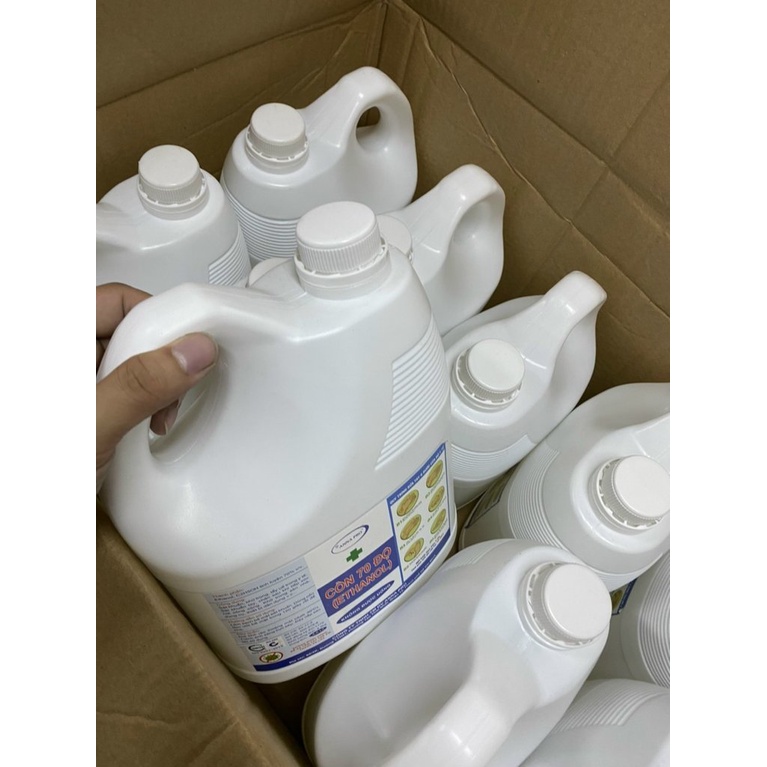 Cồn Y tế 4.5 LÍT, 70 độ Sát Trùng Diệt khuẩn, HÀNG CHÍNH HÃNG, ĐẢM BẢO CHẤT LƯỢNG