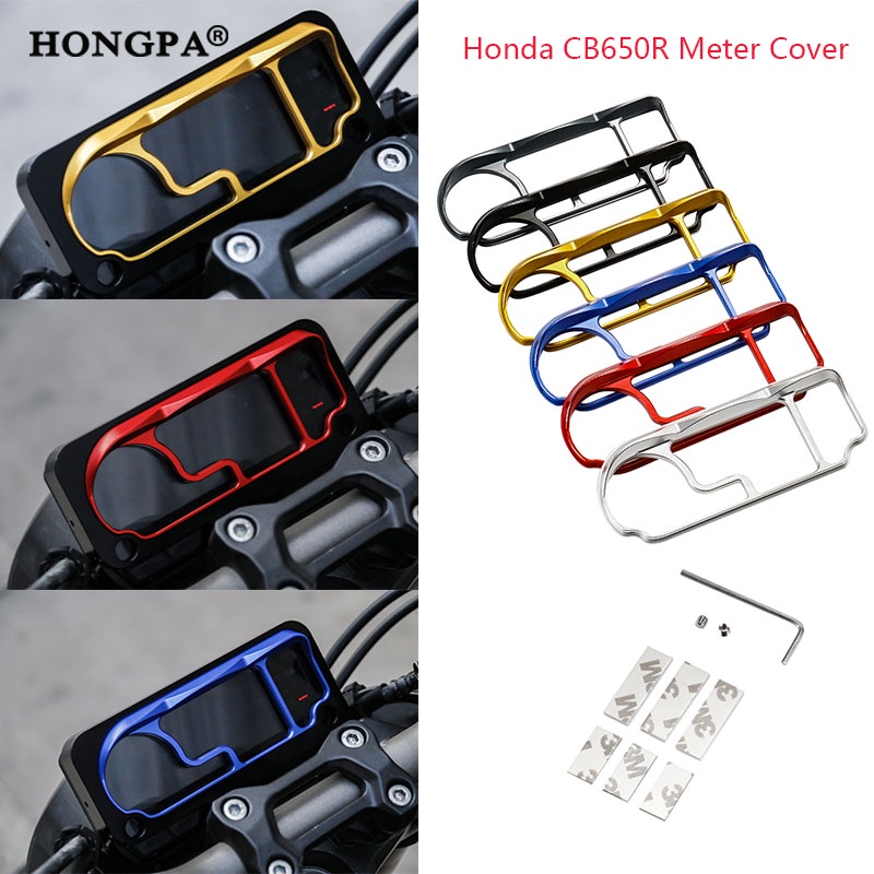 Ốp Nhôm CNC Bảo Vệ Đồng Hồ Tốc Độ Xe Máy HONDA CB650R 2019-2021